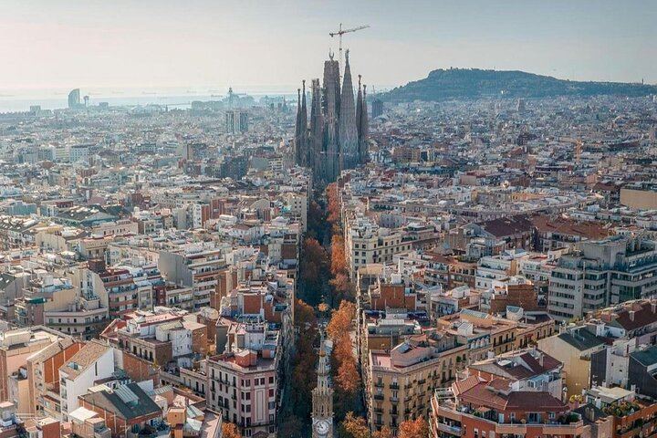 Maravillas de Gaudí: Tour Privado por el Parque Güell y la Sagrada Familia