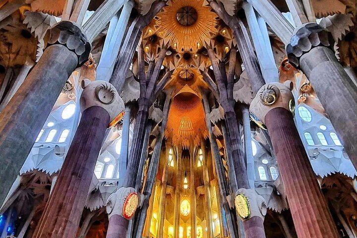 Maravillas de Gaudí: Tour Privado por el Parque Güell y la Sagrada Familia