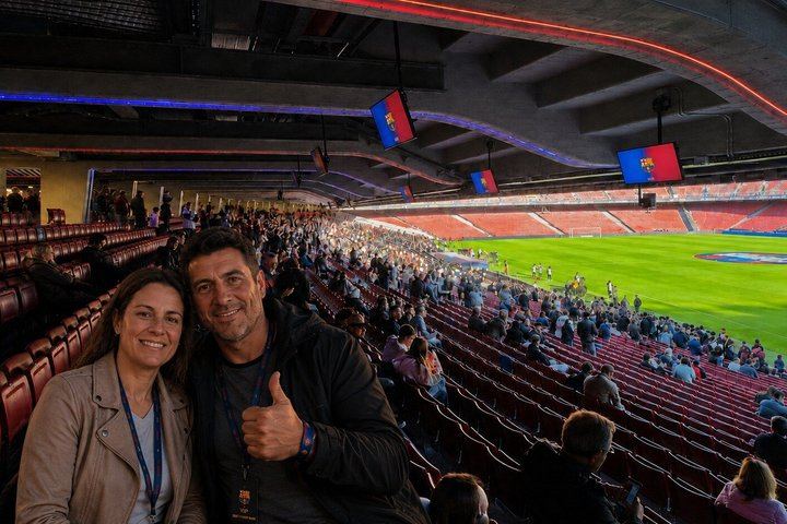 Premium package: Private Gaudí tour, rooftop experience at sunset, and game tickets in a VIP area (7/12)