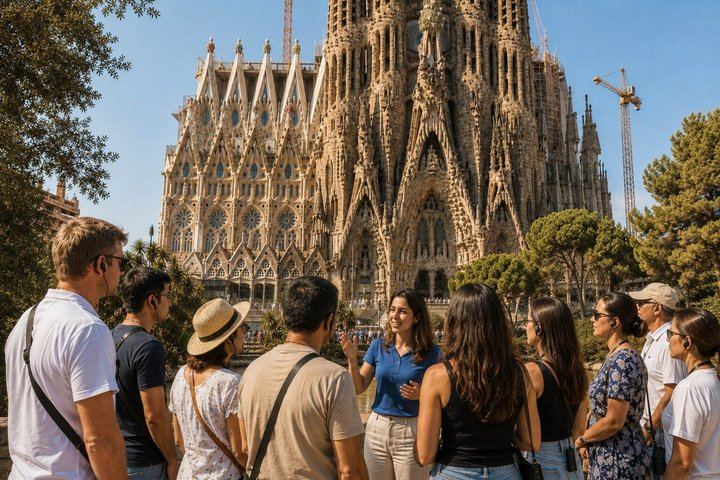Sagrada Familia tour: 90 minutes, available for small or large groups, departing from Ringels (5/12)