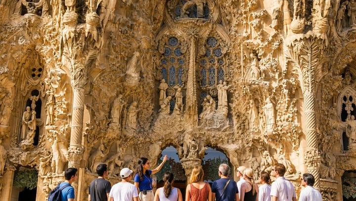 Sagrada Familia tour: 90 minutes, available for small or large groups, departing from Ringels (2/12)