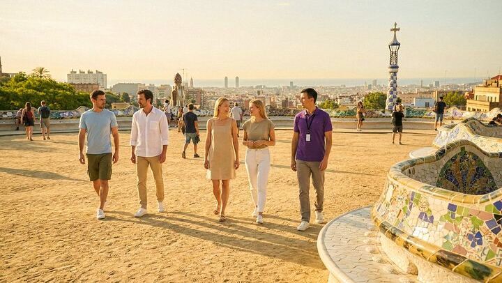 Visita guiada sin colas al Parque Güell Barcelona