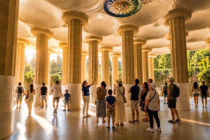 Visita guiada sin colas al Parque Güell en Barcelona