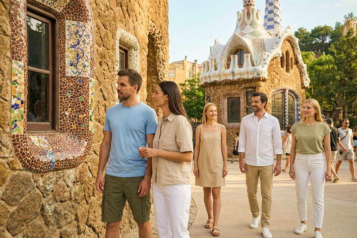 Visita guiada sin colas al Parque Güell Barcelona